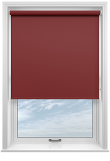 Orion (Blackout), Deep Carmine - Twist&Fit Roller Blind